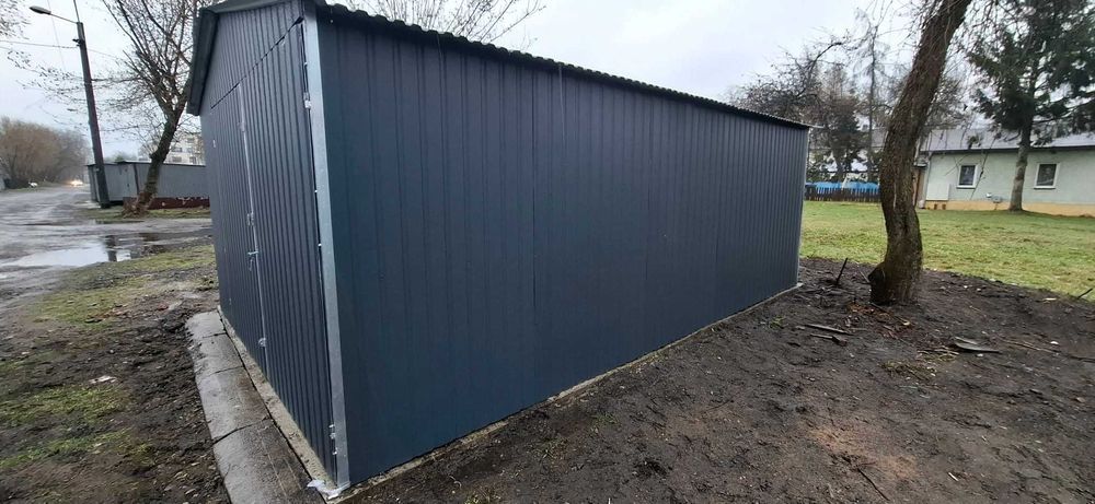 Garaż Blaszany 4x6m KONSTRUKCJA OCYNK Tanio !