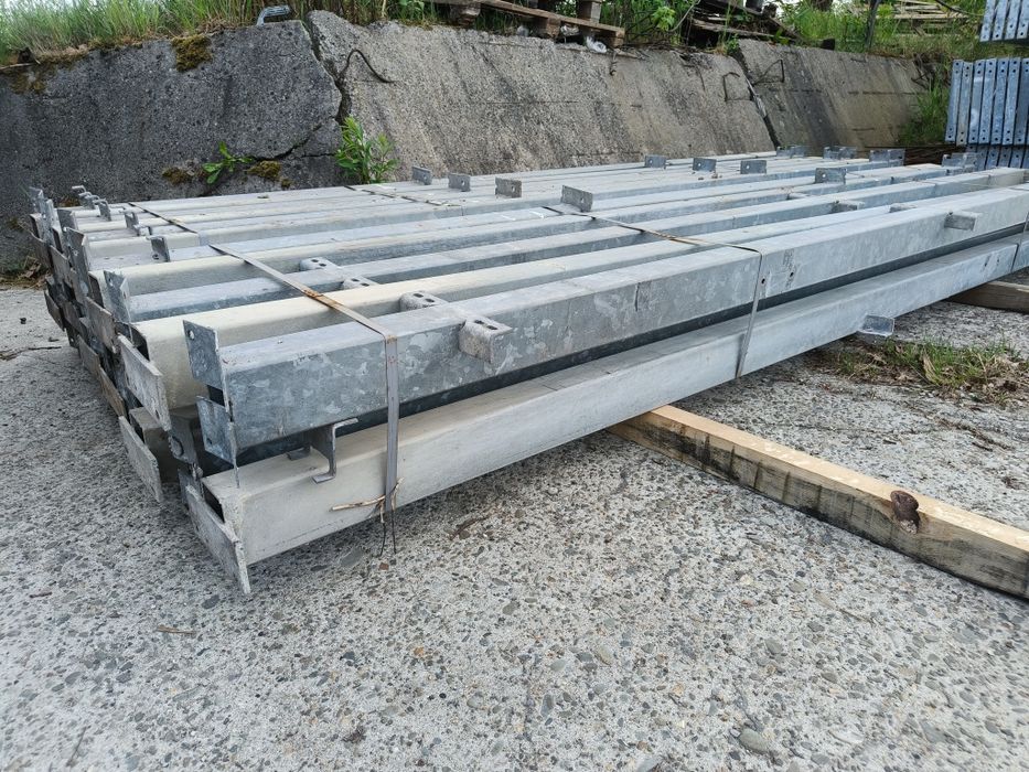 Profil stalowy ocynkowany 100x80, słup, podpora