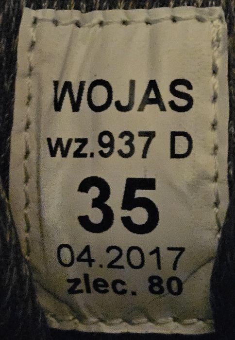 Buty taktyczne 35r 937 Wojas