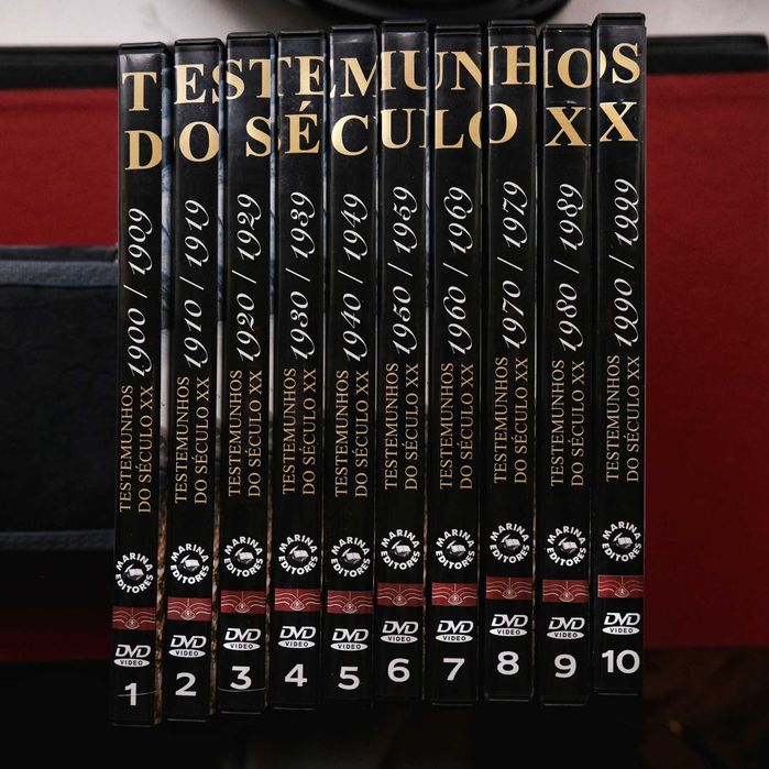 Testemunhos do século XX - 10 dvd