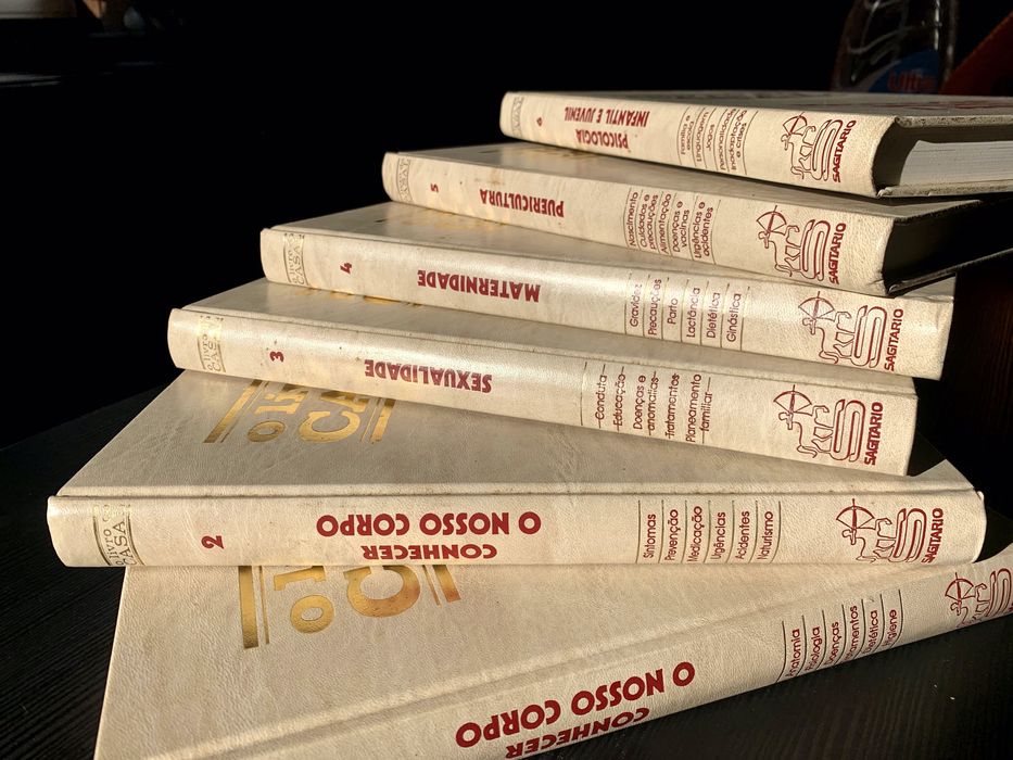 Coleção "Livros de Casal" com 6 volumes em ótimo estado