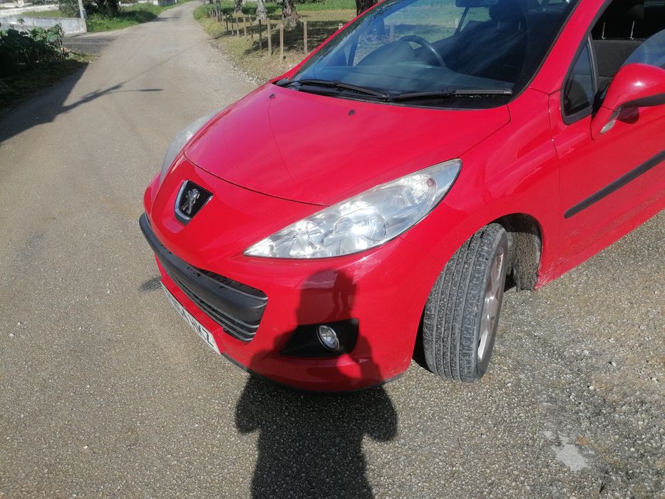 Peugeot 207 cc cabrio só peças, também reparo capotas