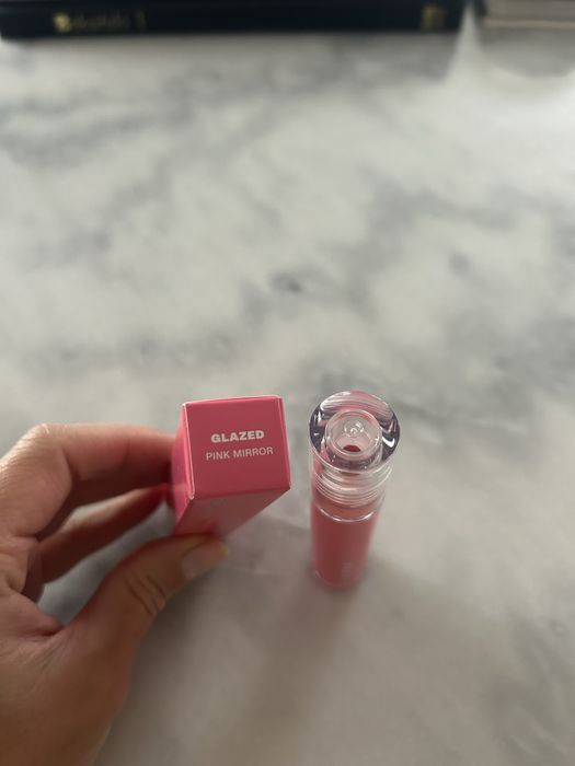 Błyszczyk do ust Morphe Dripglass Glazed Pink Mirror różowy pomadka