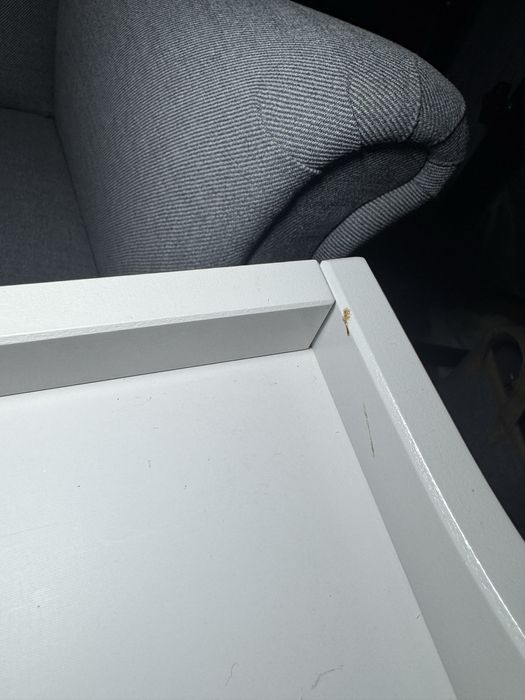 Stolik kawowy z tacą IKEA Maryd szary LUBLIN stan BDB prawie jak NOWY