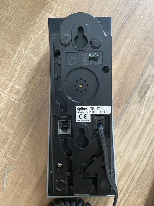 Telefone Fixo / Analógico Spiker TP 127 – Design Moderno e Compacto