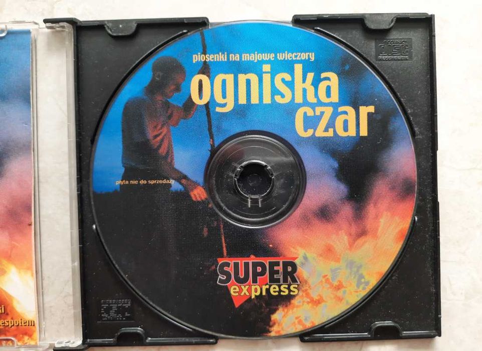 Ogniska czar - piosenki na majowe wieczory - płyta CD