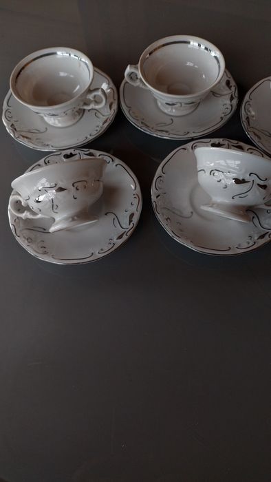 Filiżanki porcelana Wałbrzych