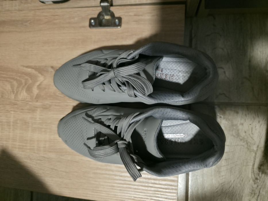 Scechers szare r. 36,5 jak nowe