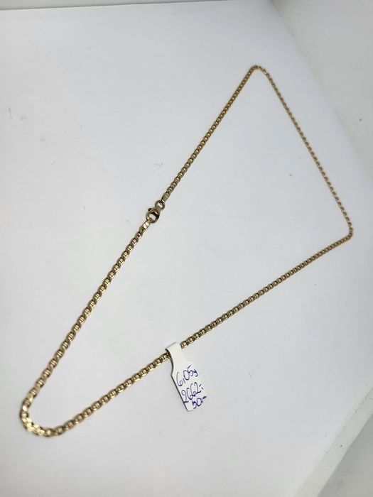 Łańcuszek złoty 585 6.05g 50cm Jak nowy Komis Madej Gorlice