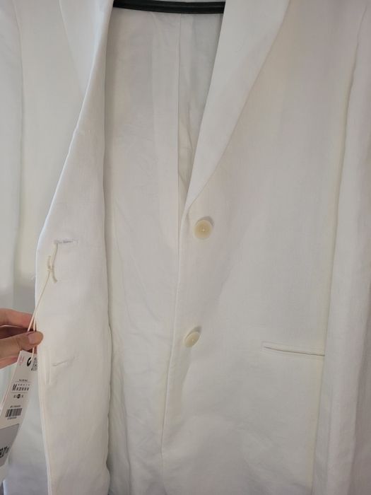 Блейзер лляний Zara, розмір L