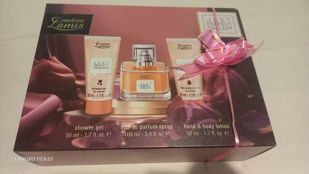 Coffret Perfume Mulher Creation Lamis Just Perfect Dream