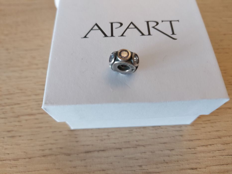 Apart beads koralik charms cyrkonie