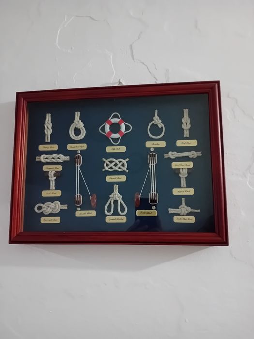 Quadro nós de marinheiro