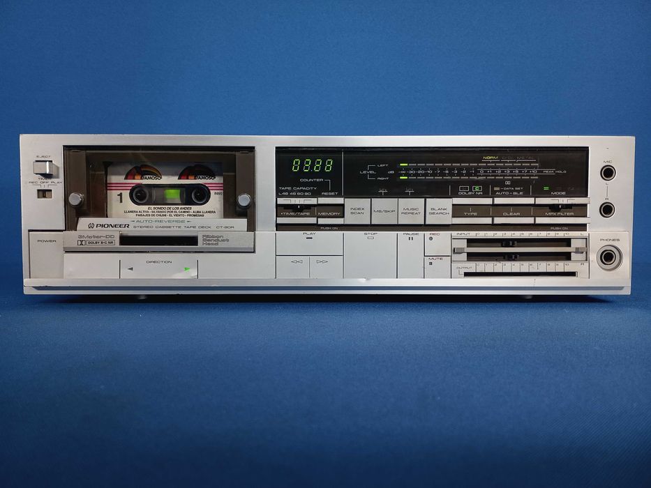 leitor cassetes PIONEER CT-90R   (4 cabeças)