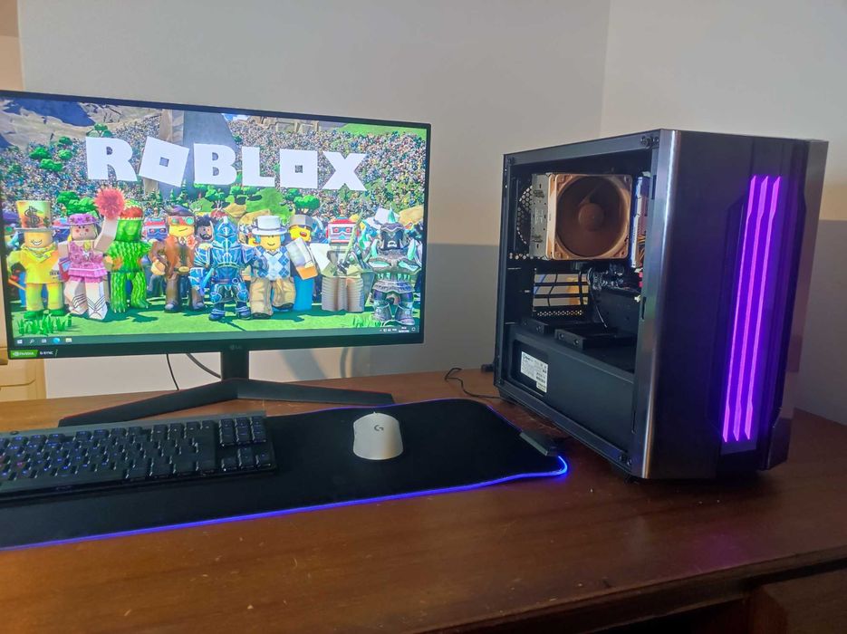 PC Trabalho i7 3770 • 16GB 1600MHz • 240GB SSD + 320GB HDD • ARGB