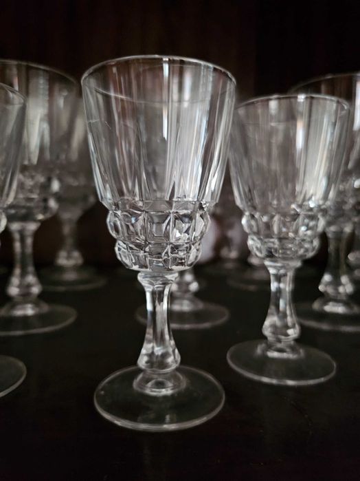 Serviço incompleto de copos Cristal d'Arques