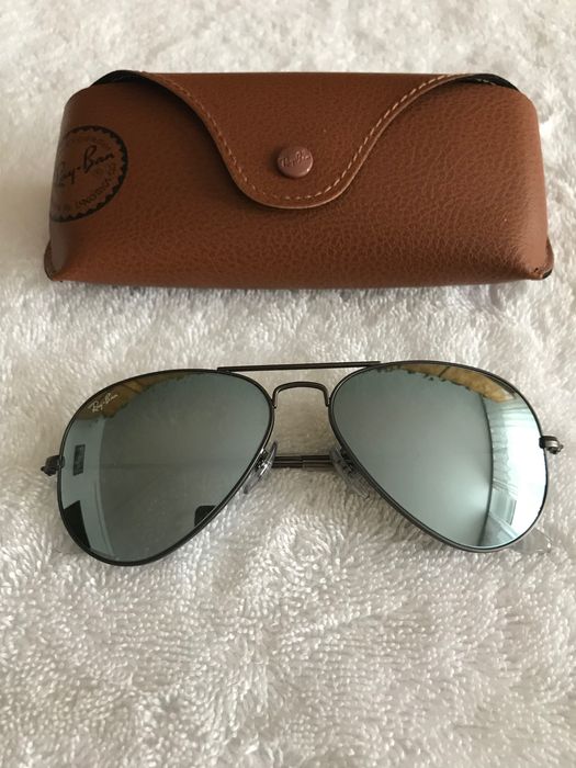 Okulary Rayban Aviator S lustrzanka