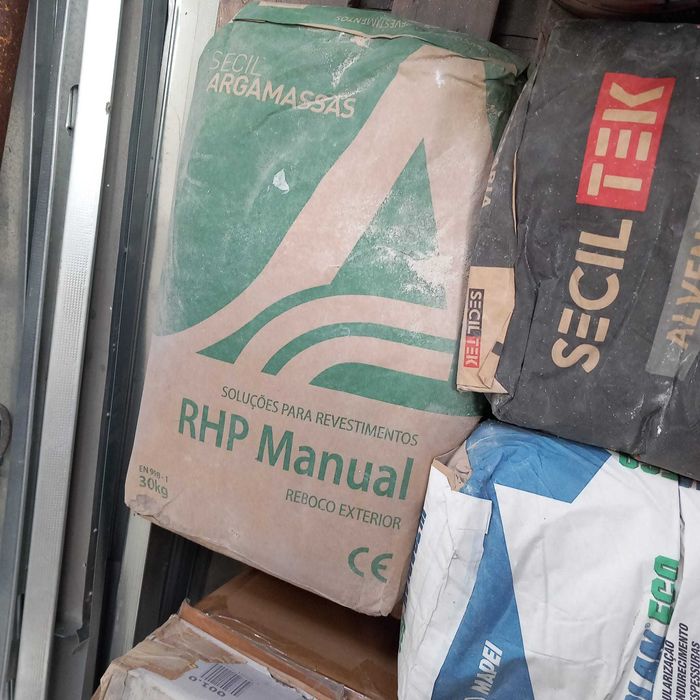 Argamassas Massa acabamento  Massa regularização  colagem