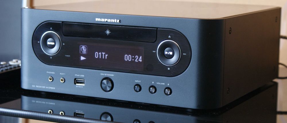 Amplituner/ odbiornik CD Marantz M-CR 603, FLAC,WAV, WMA, MP3