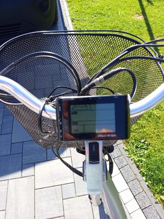 Rower elektryczny.