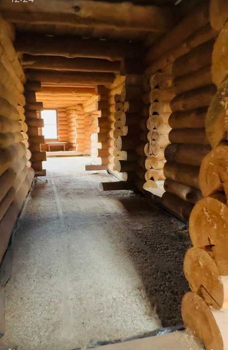 Продаж екобудинку з дерев'яного брусу в с. Раковець.