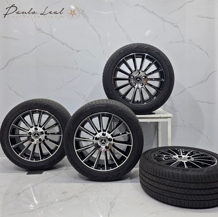 Jantes 17" Compatíveis Mercedes AMG classe C W205 com pneus 5x112