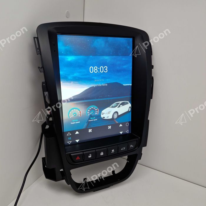 Auto Radio Opel Astra J  2Din Ano 2009 até 2013