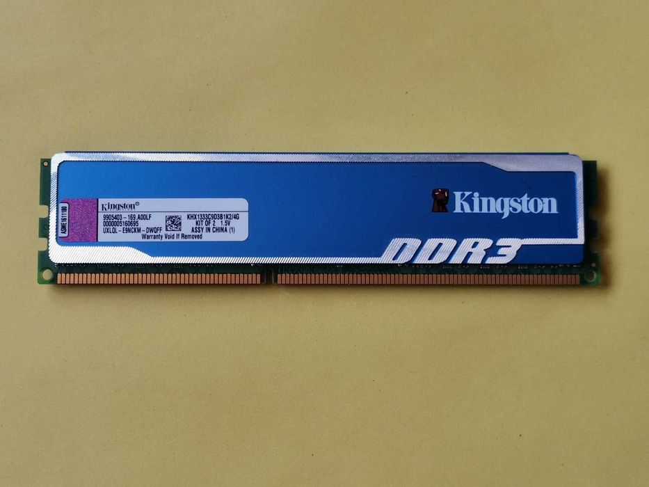 DDR3 2GB KingSton HyperX BLu 10600 -Komputer