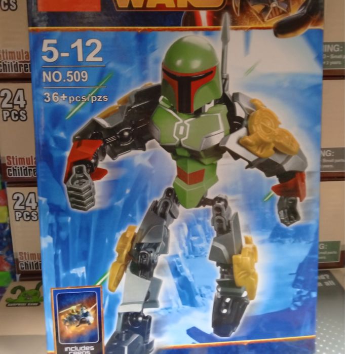 Star Wars Boba Fett – zestaw klocków 36+ el.