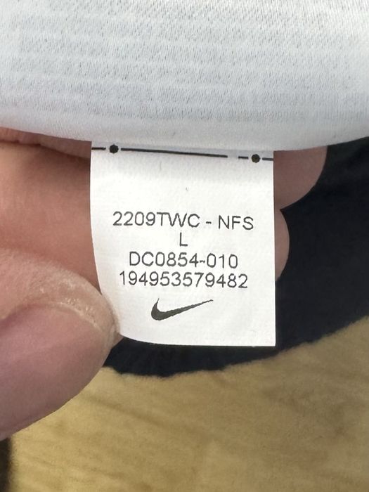Nike Air Tee спортивный костюм 147-158 см подростковые черные с принтом