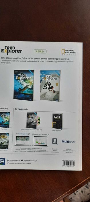 Teen Explorer 7 zeszyt ćwiczeń , nowa era