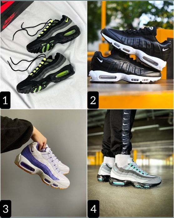 БЕЗ ПЕРЕДПЛАТИ‼️Кросівки Nike Air Max 95 / Corteiz / 36-46, Унісекс, ПРЕМІУМ