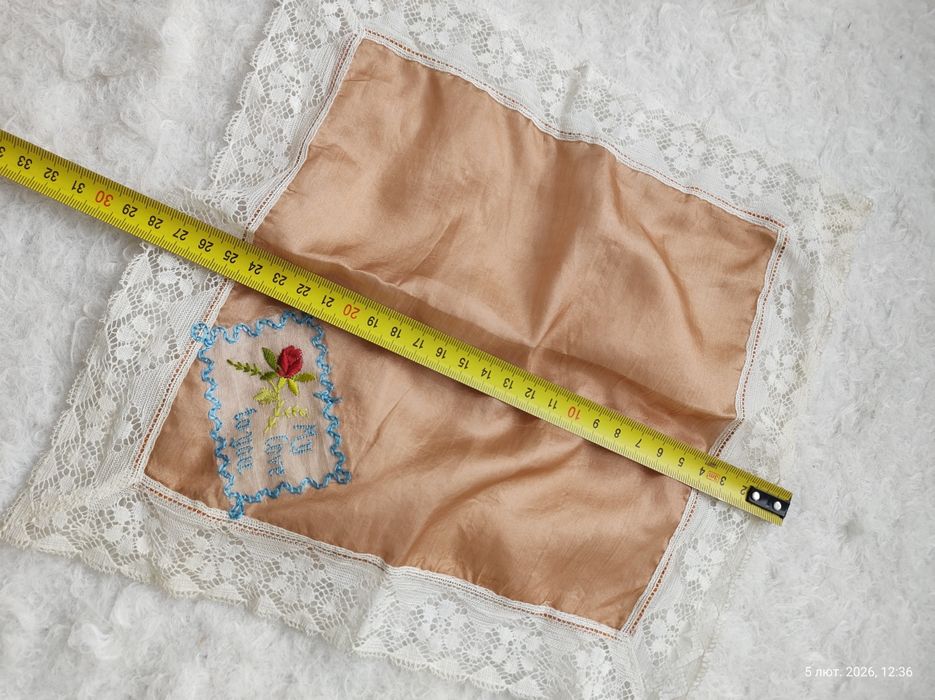 Хустка шовкова вінтаж