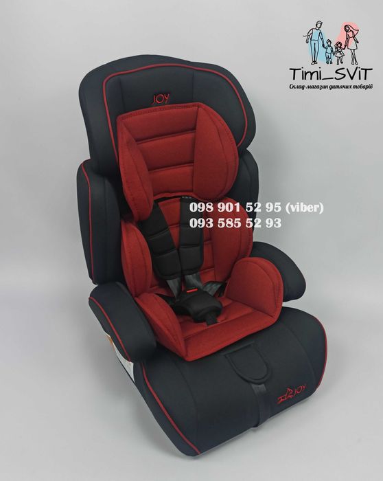 Дитяче автокрісло JOY 9-36кг бустер Детское универсальное автокресло