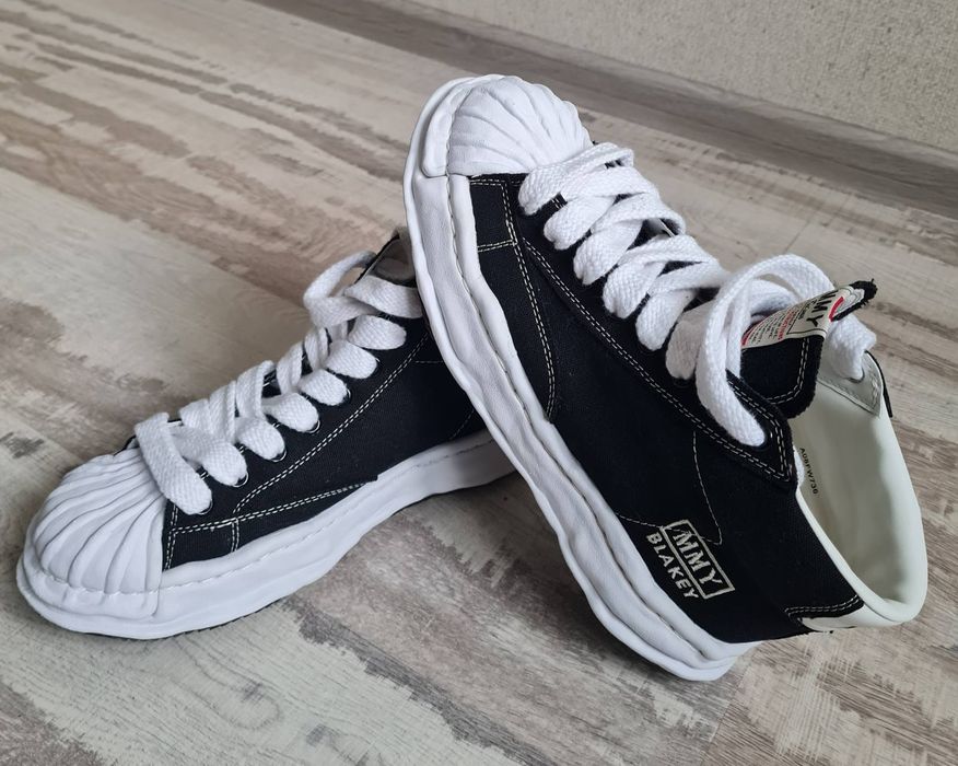 Кросівки кеди MMY  Maison Mihara  Yasuhiro  blackey og sole canvas