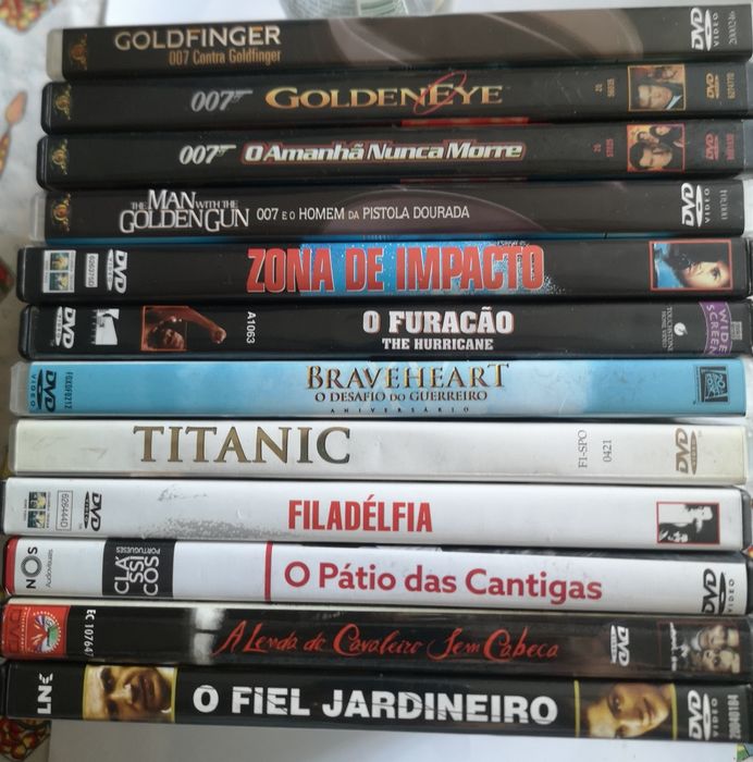 Conjunto de DVD.