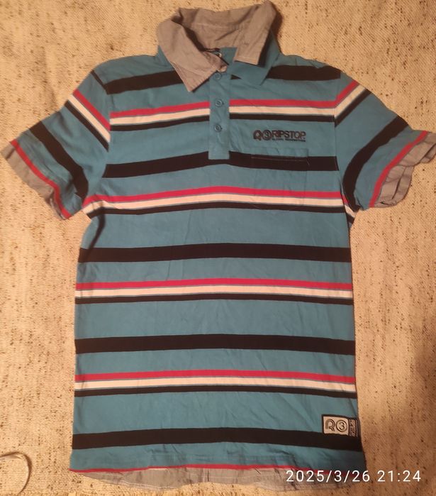 Męska koszulka w paski