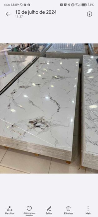 Placas em PVC casas de banho e cozinhas