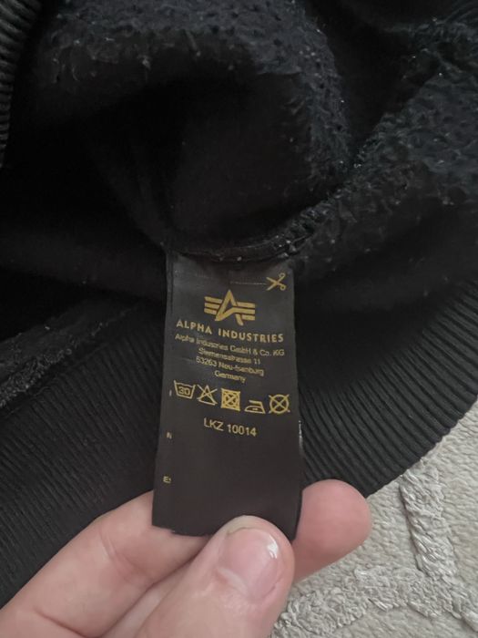 Світшот alpha industries