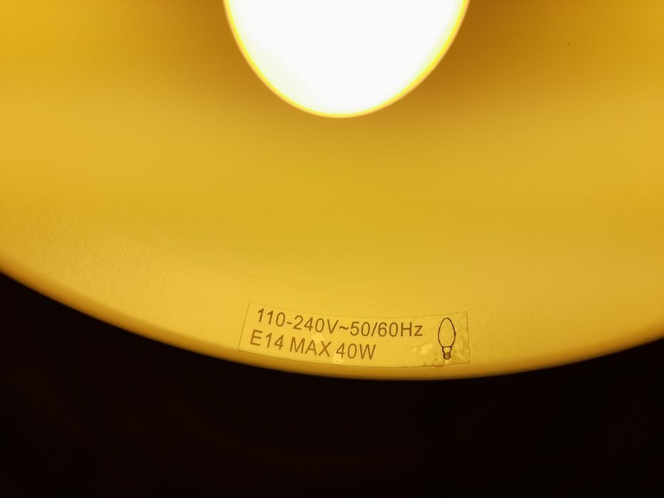 Candeeiro de secretária BAROMETER IKEA preto mate NOVO