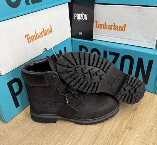 Черевики timberland 6 inch premium black/Timberland 6-inch Black Boots