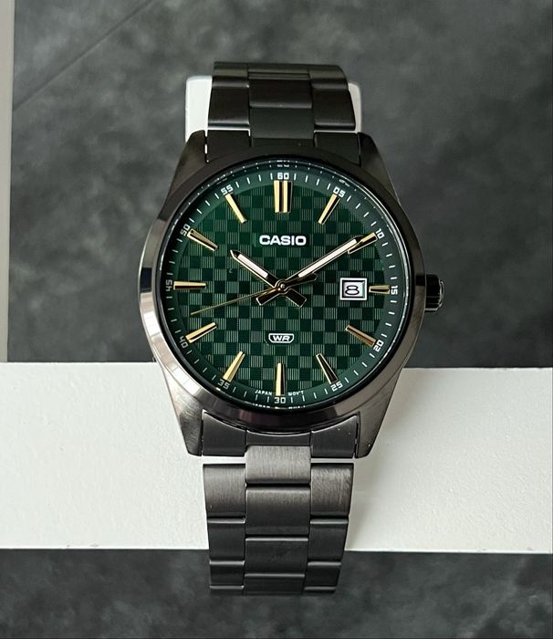 Оригінальний Casio MTP-VD03B-3A  чоловічий годинник | Часы мужские