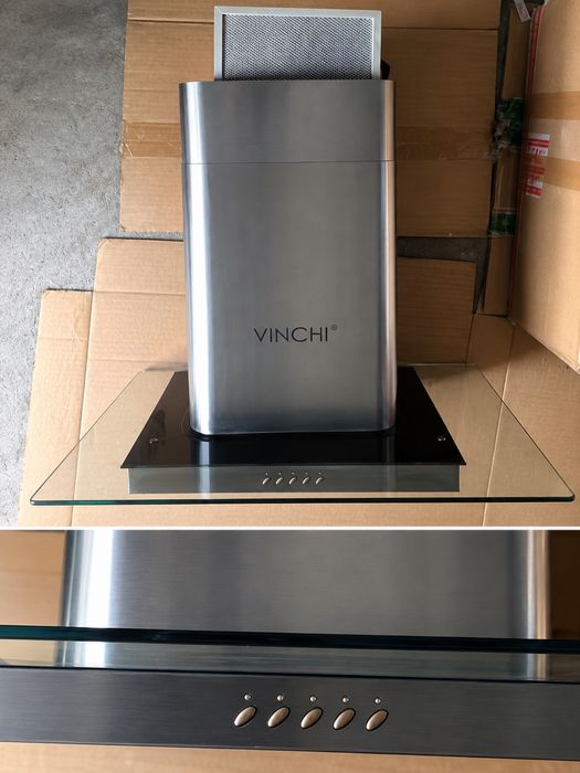 Okap vinchi srebrny