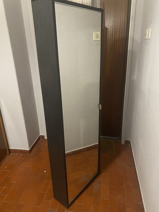 IKEA Sapateira com espelho, H186cm