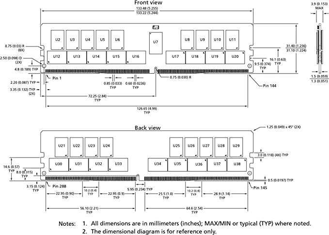 Micron 32GB DDR4-2400MHz PC4-19200  ECC MTA36ASF4G72PZ-2G3B1