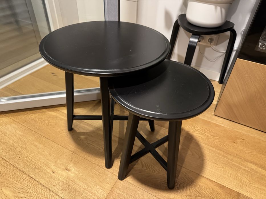 Conjunto de mesas de apoio Kragsta