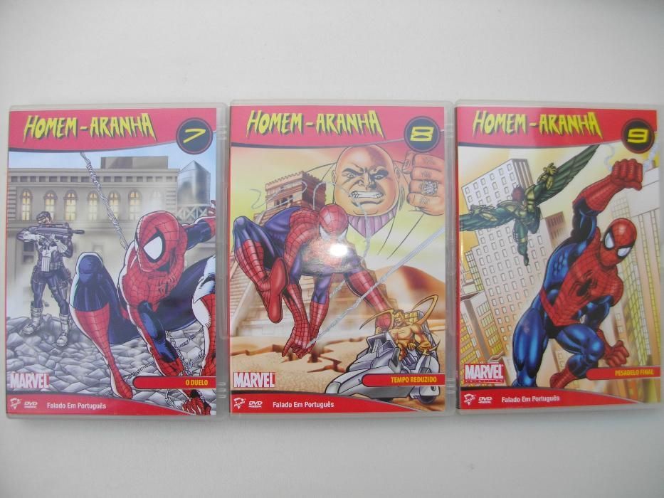 Homem-Aranha: 9 DVD (27 episódios)
