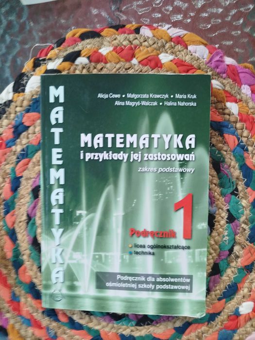 Podręcznik Matematyka i przykłady jej zastosowania 1