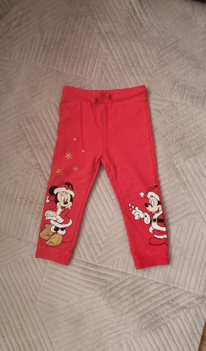 spodnie świąteczne Disney