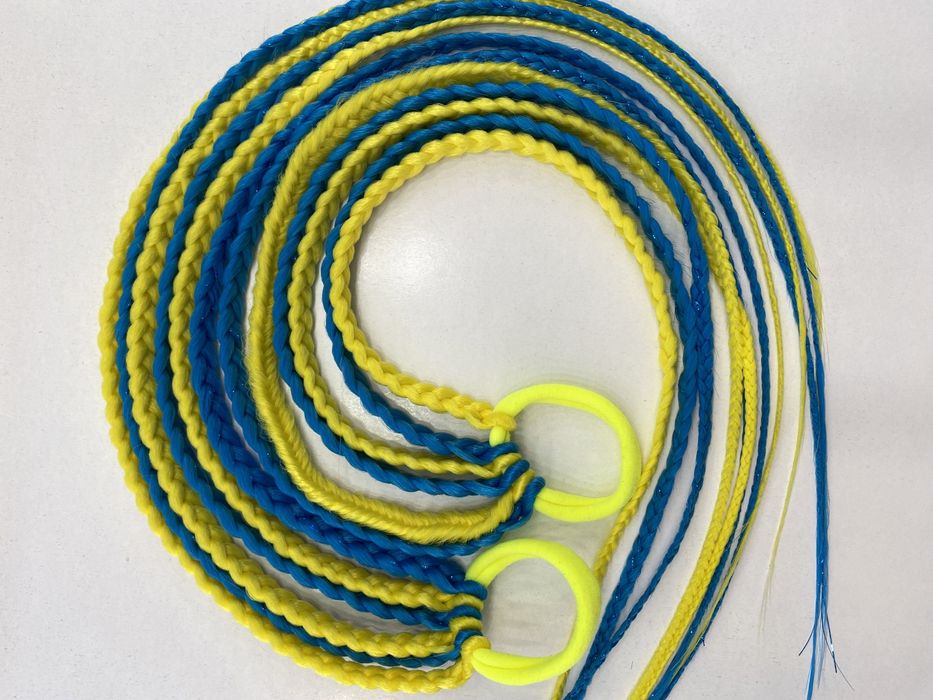 Афрорезиночки, косички